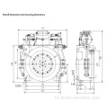 Lift reserveonderdelen Lift Gearless tractiemachine